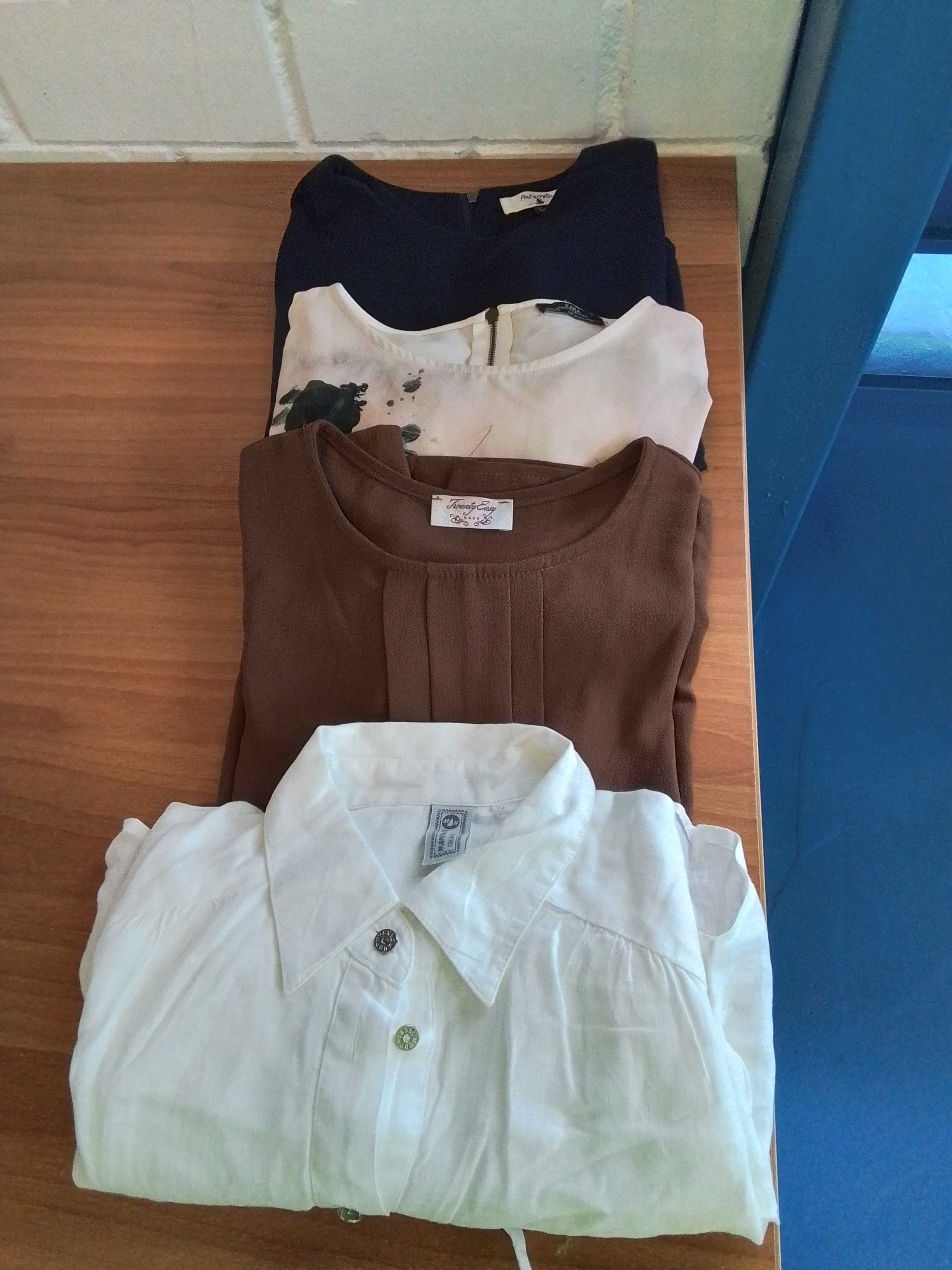 set 4 camicie donna tg m