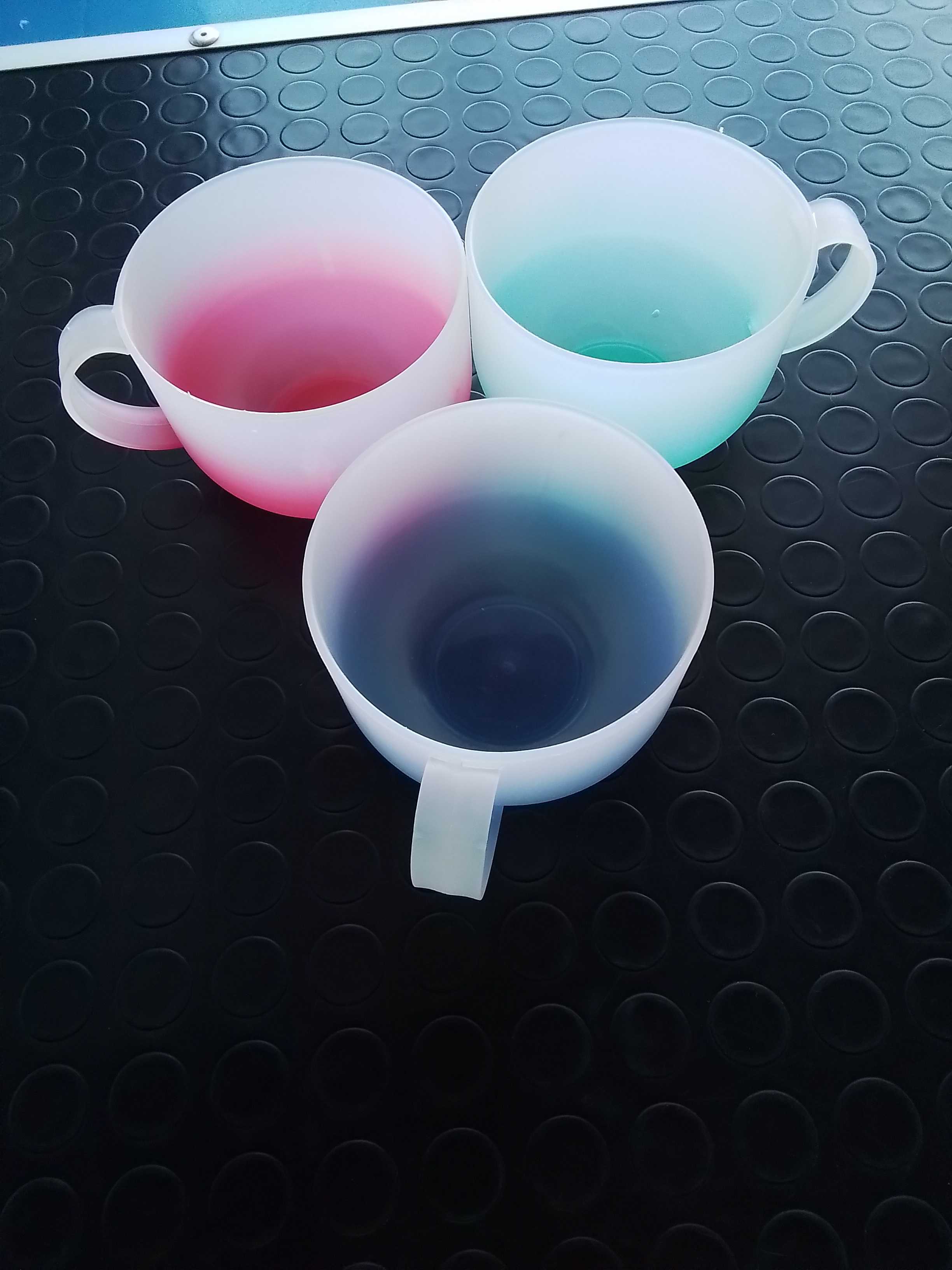 Tazze colazione in plastica