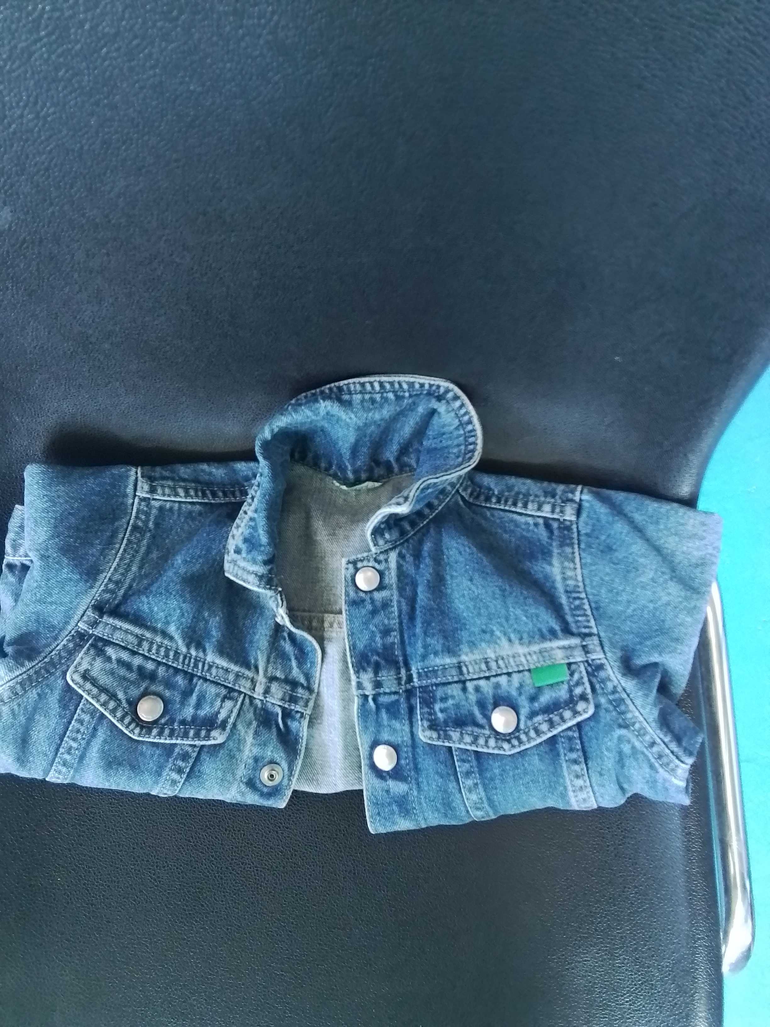giubbotto in jeans tg 90 mesi
