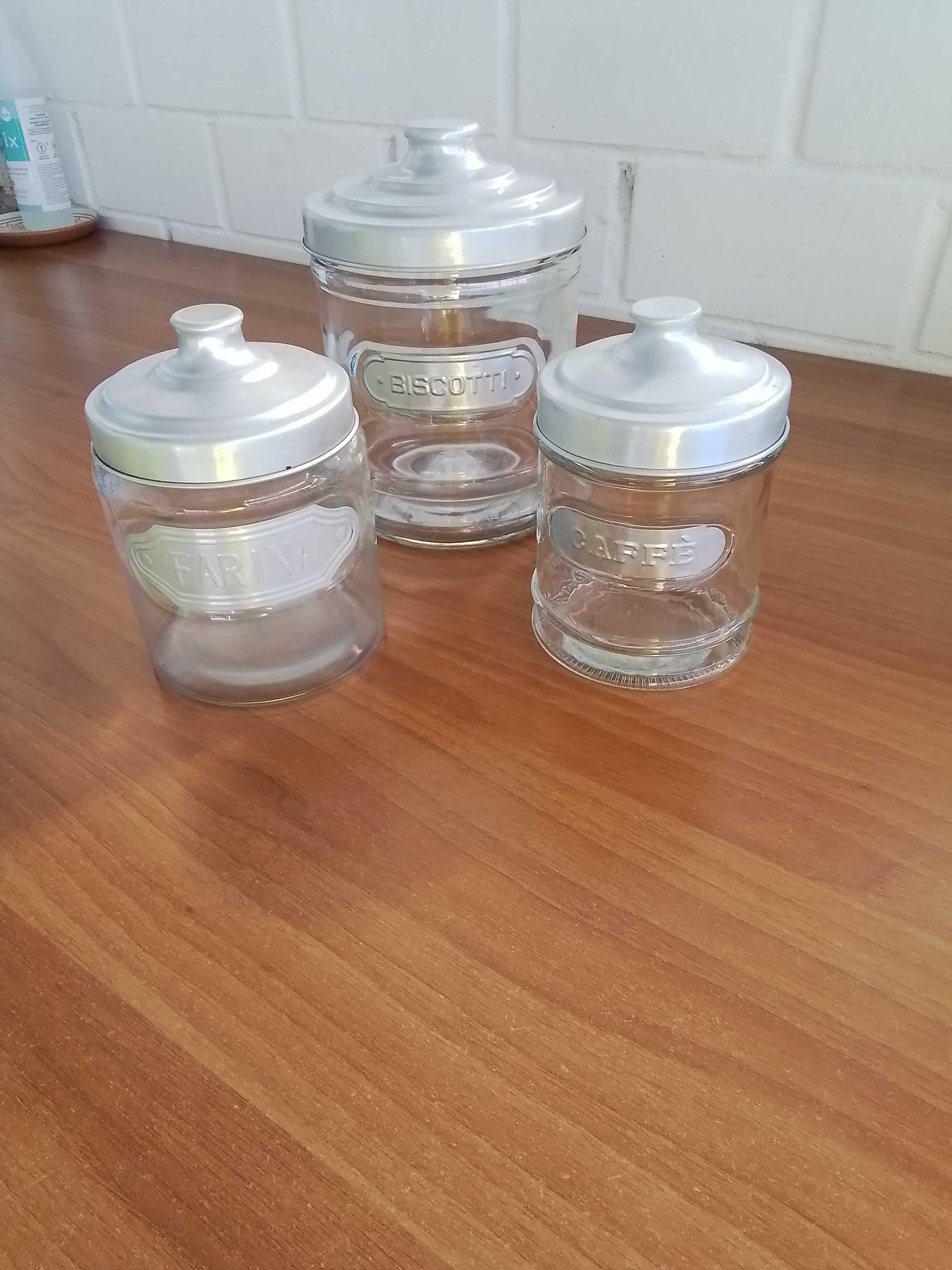 barattoli in vetro 