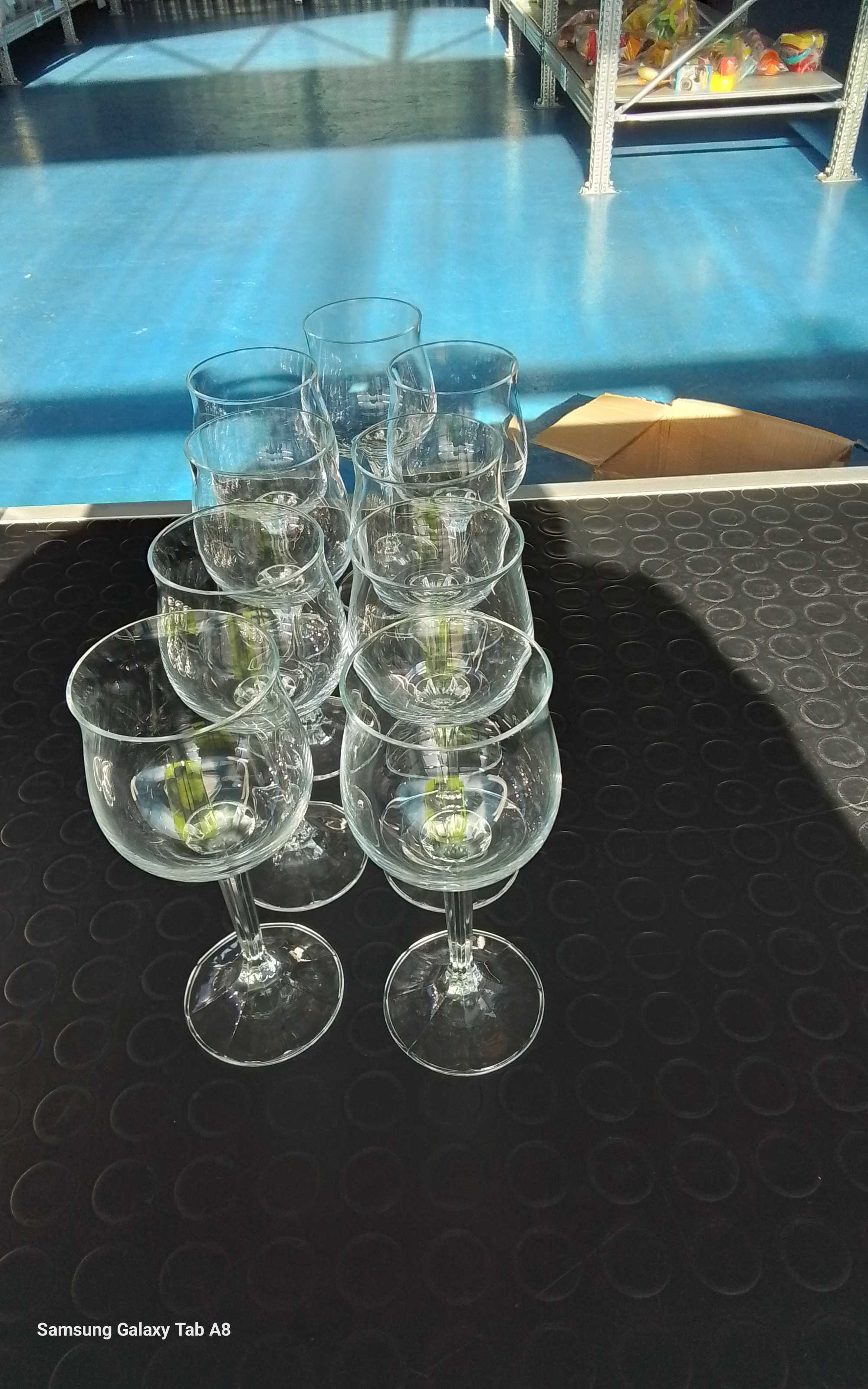 bicchieri vino in cristallo