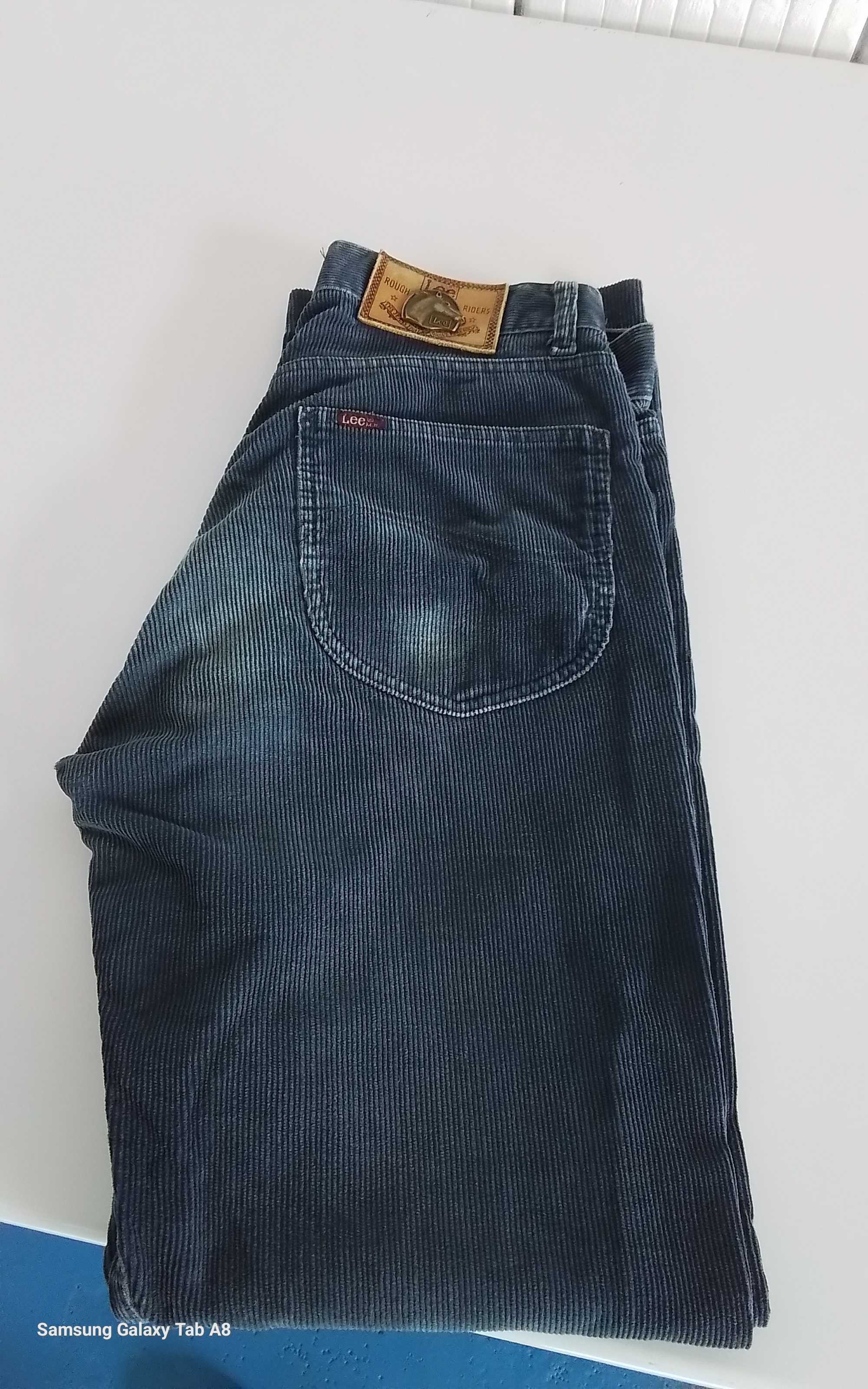 jeans velluto uomo
