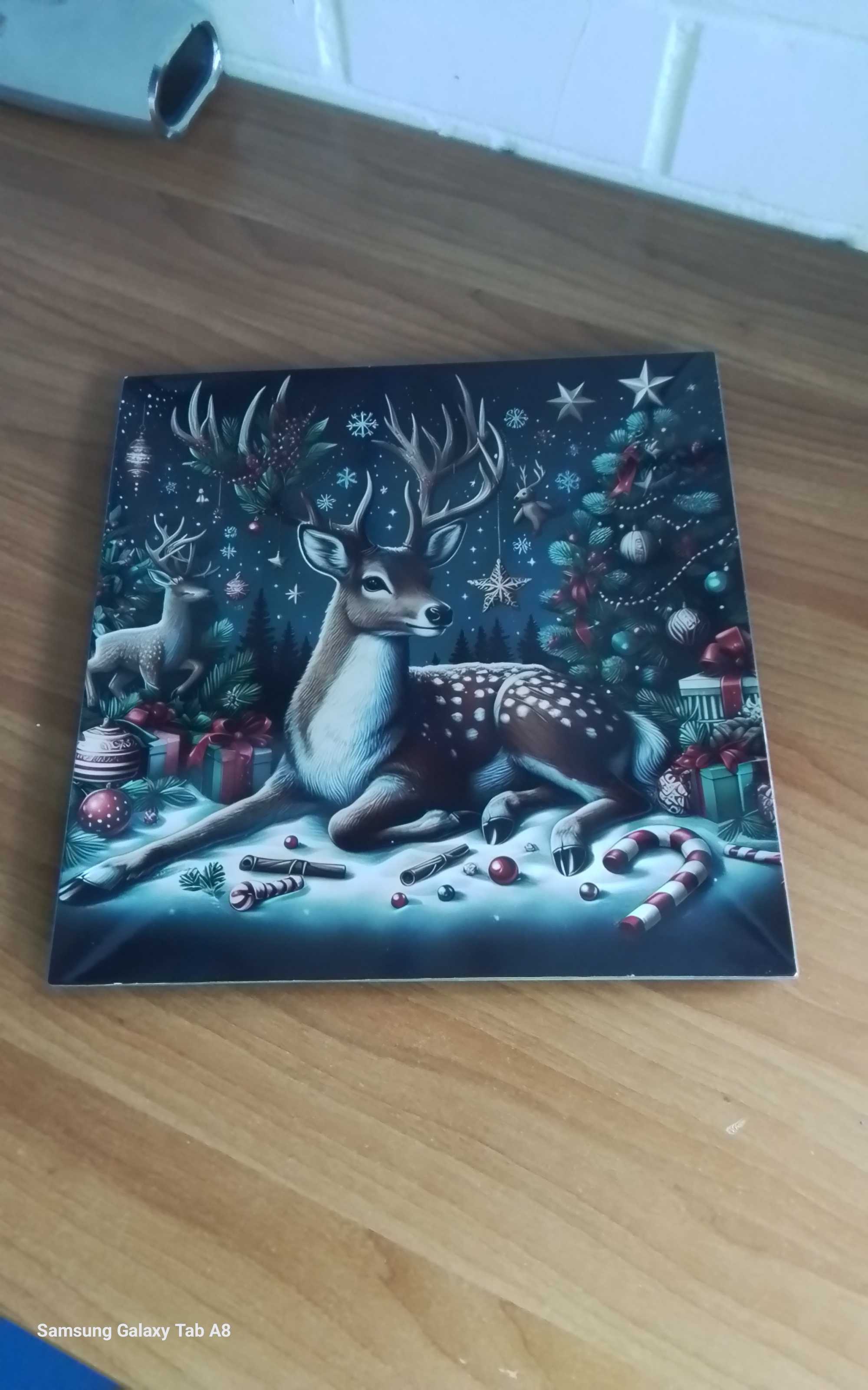 vassoio decorativo natalizio 