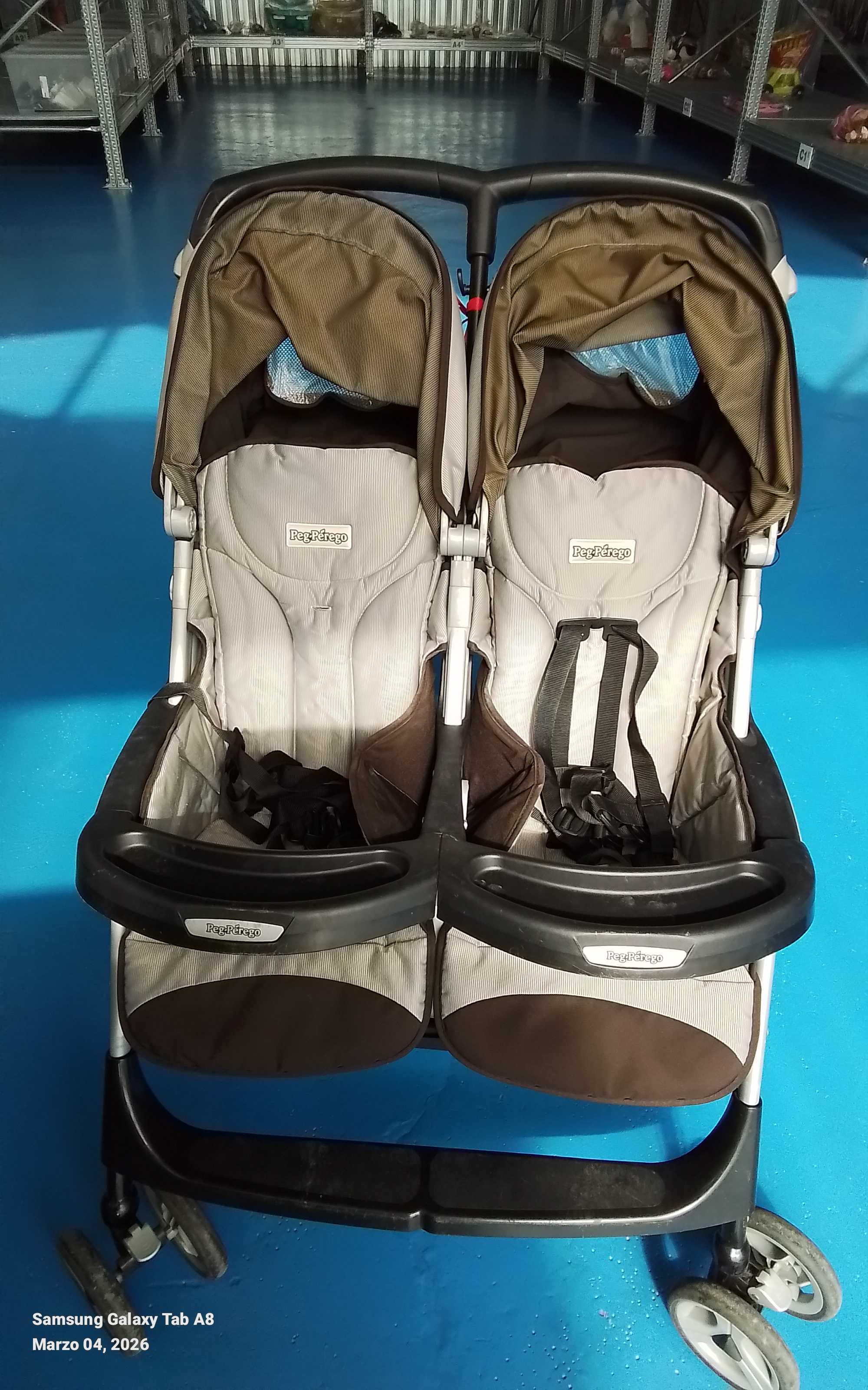 passeggino gemellare