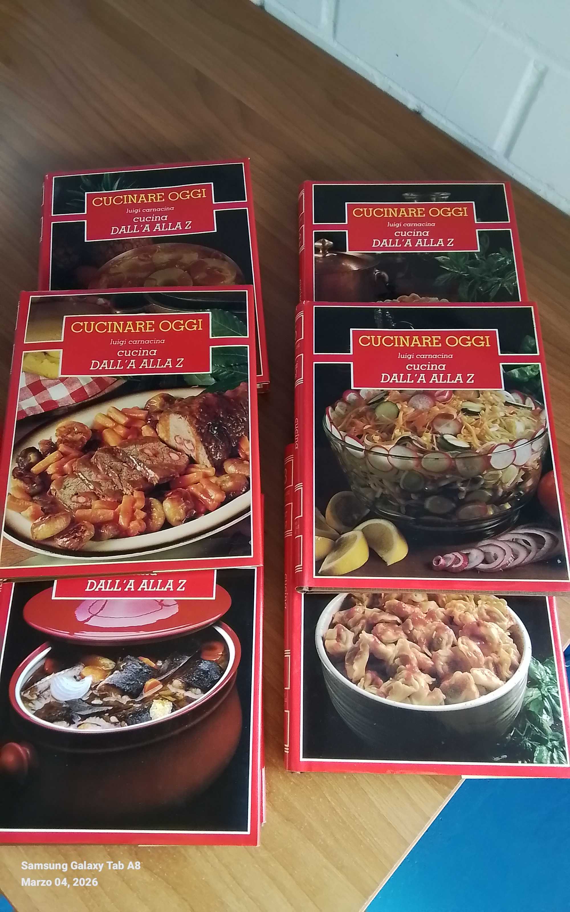 enciclopedia da cucina 6 pz