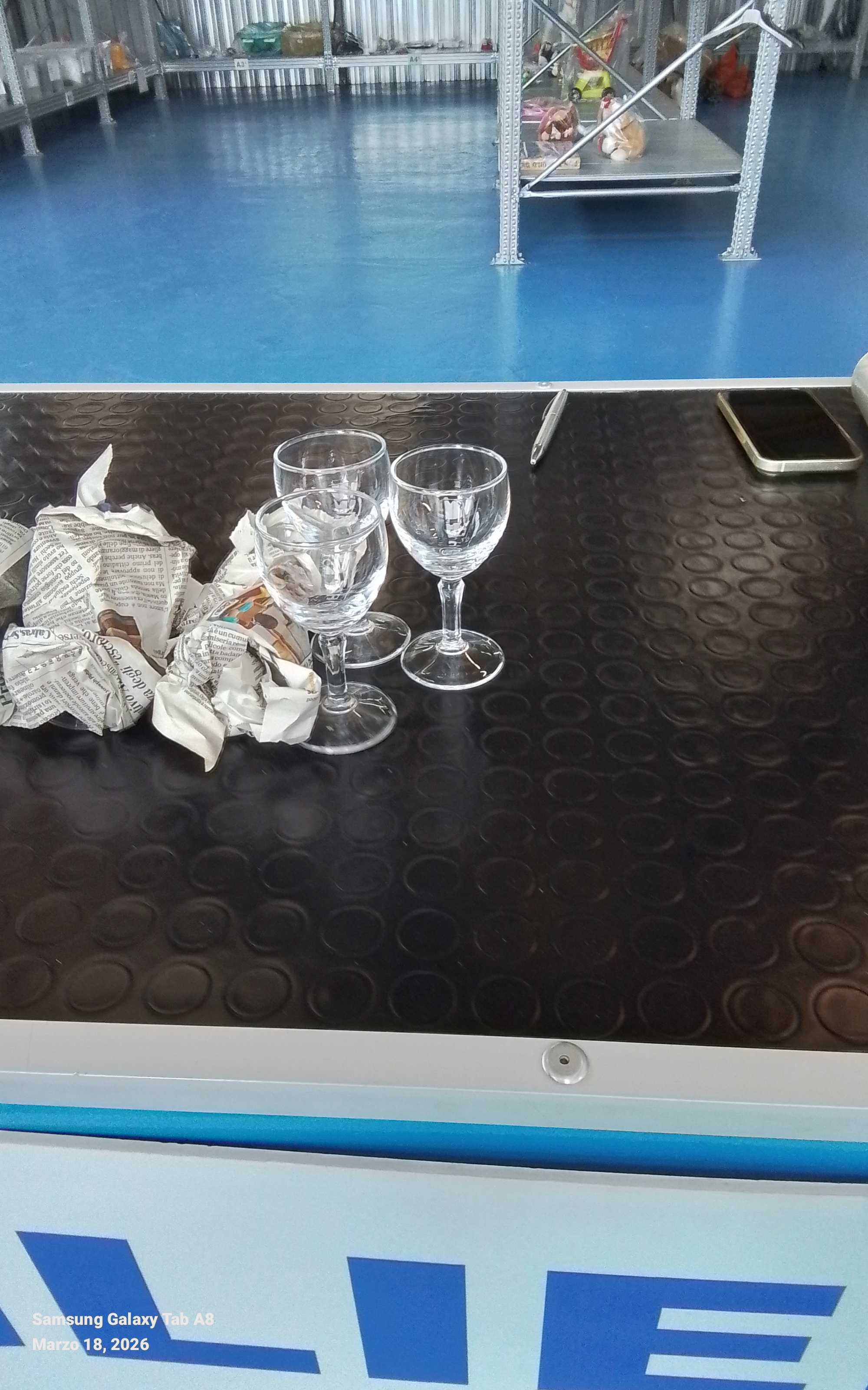 n. 6 bicchierini cristallo