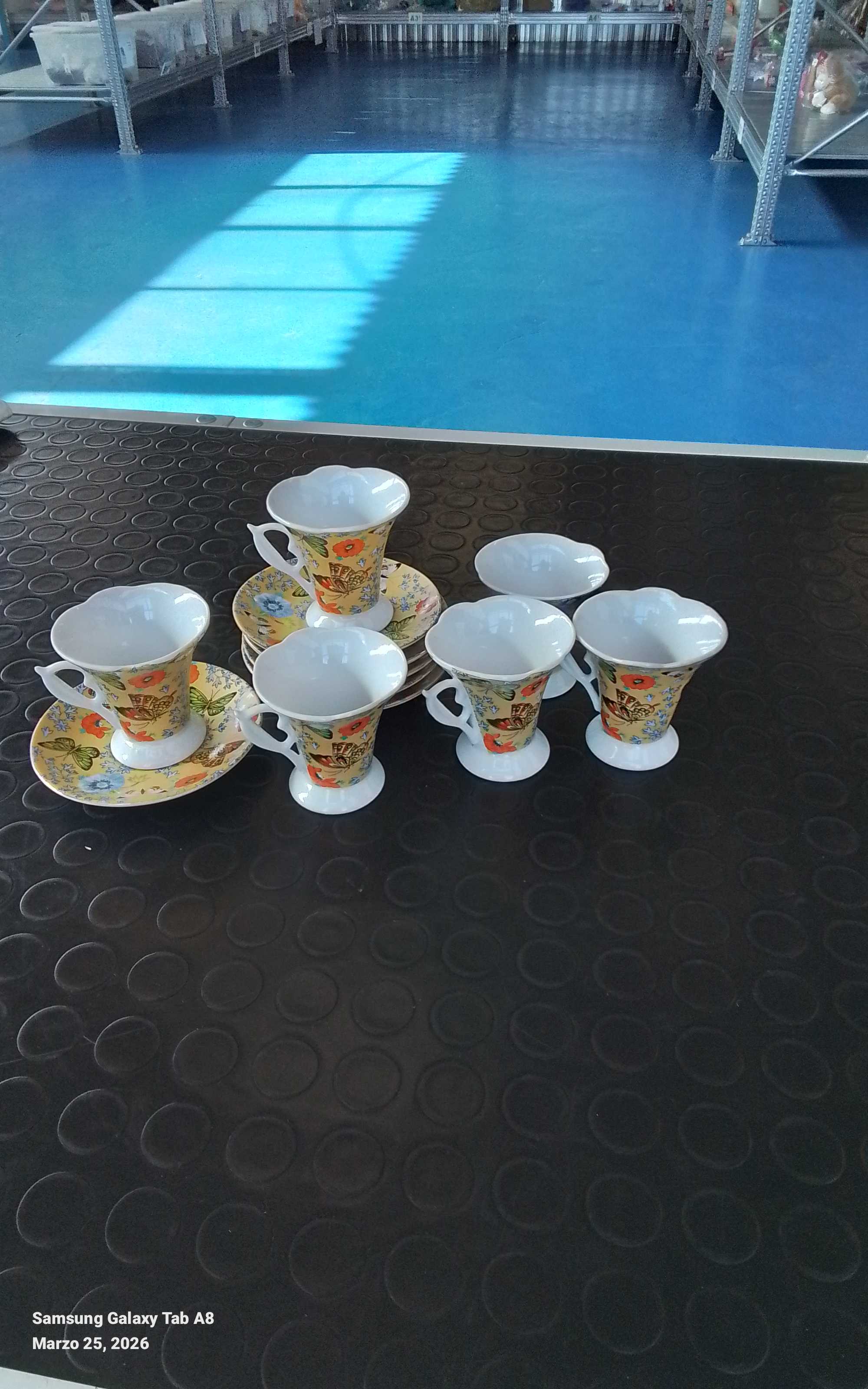 servizio tazzine da 6