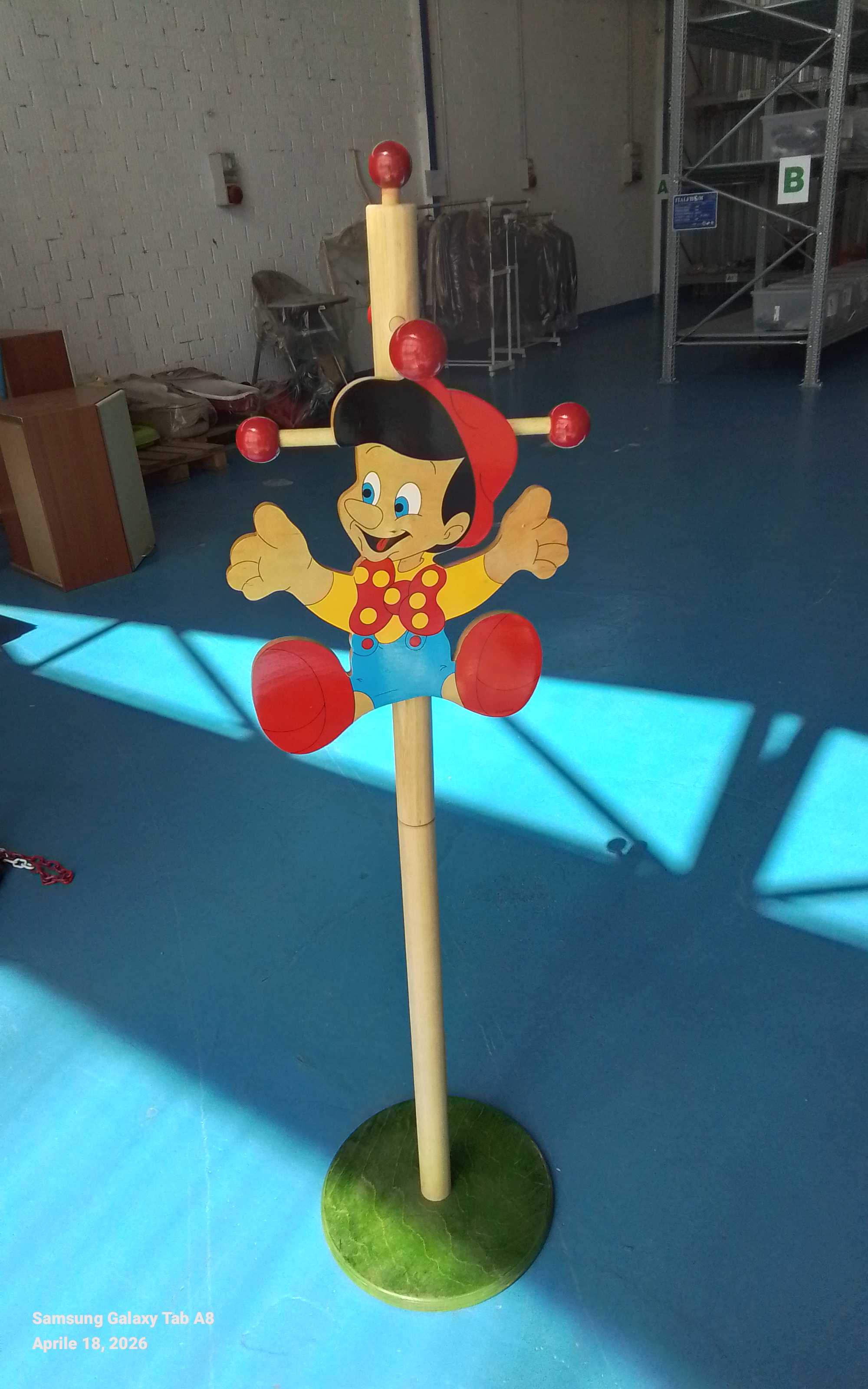 attaccapanni bambino