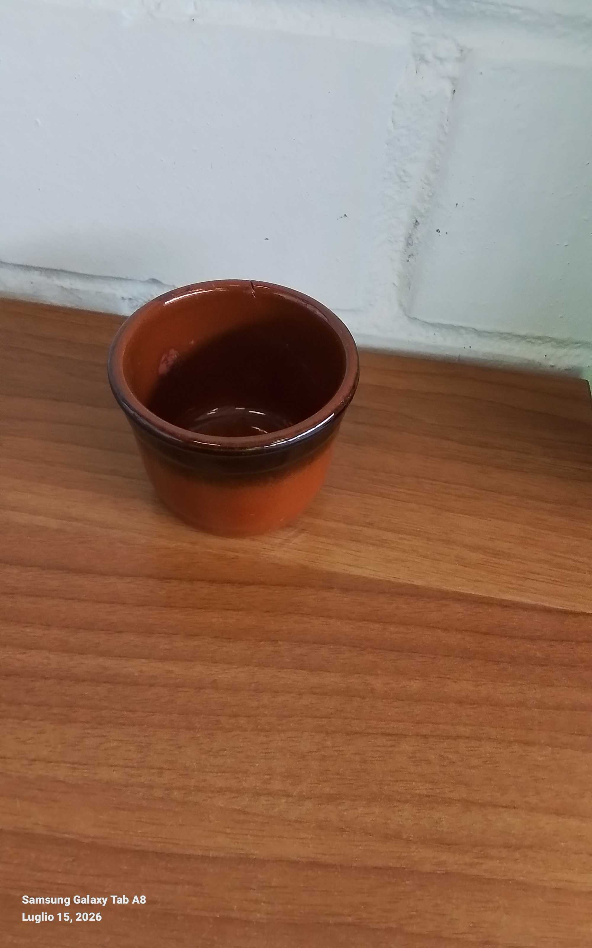 n.5 coppette in terracotta