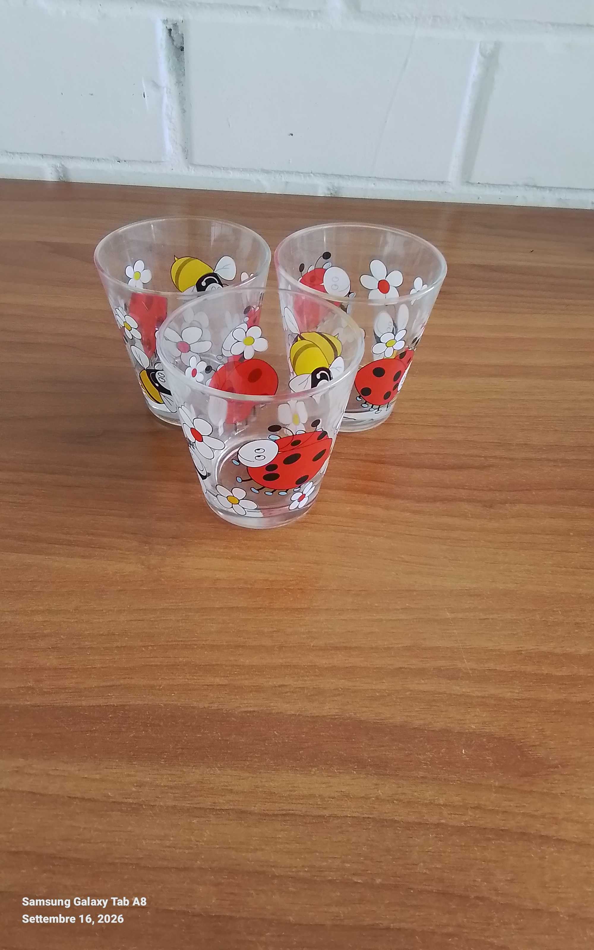 3 bicchieri 