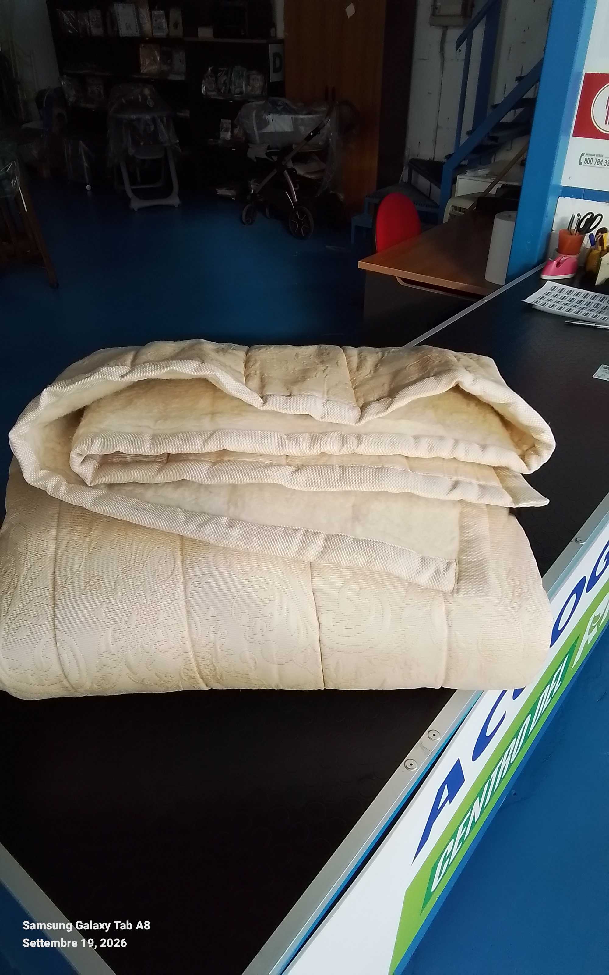 coperta in lana merino